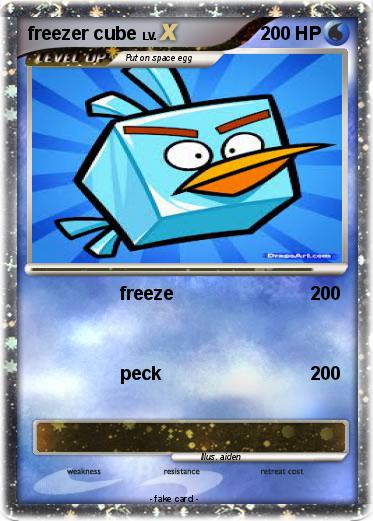 Pokemon freezer cube