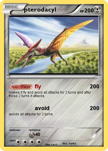Pokemon pterodacyl