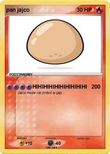 Pokemon pan jajco