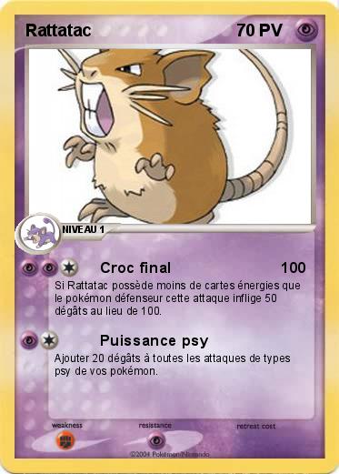 Pokemon Rattatac       