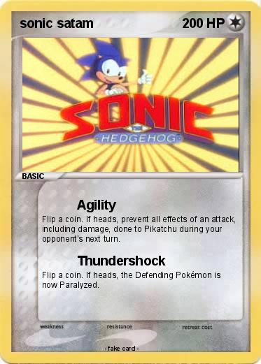 Pokemon sonic satam