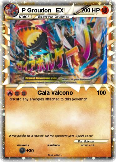 Pokemon P Groudon   EX