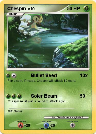 Pokemon Chespin