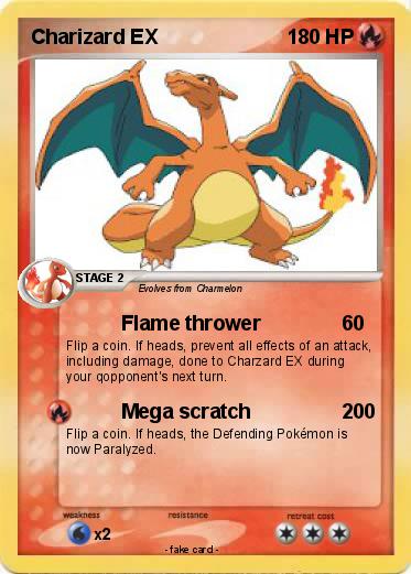 Pokemon Charizard EX