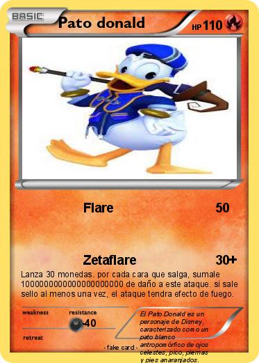 Pokemon Pato donald