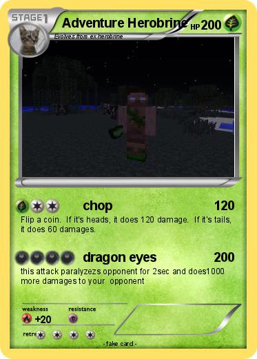 Pokemon Adventure Herobrine