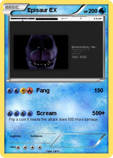 Pokemon Episaur EX