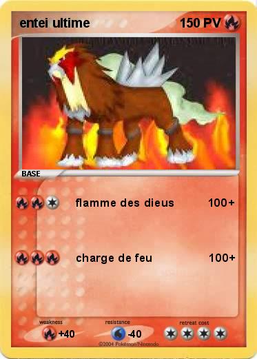 Pokemon entei ultime