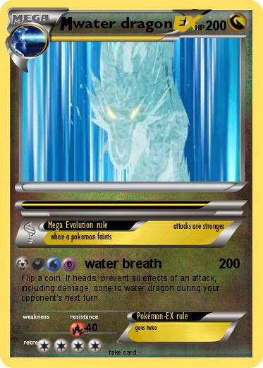 Pokemon water dragon