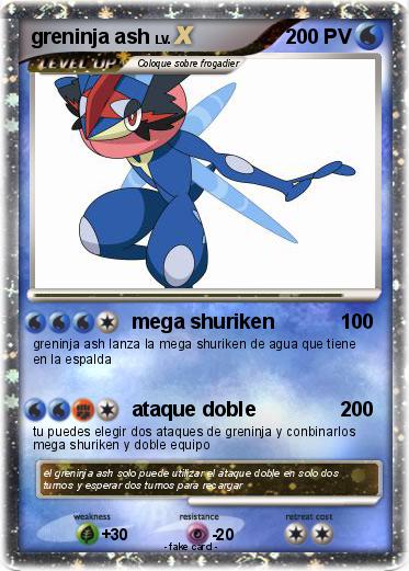 Pokemon greninja ash