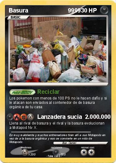 Pokemon Basura                         9999