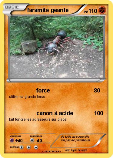 Pokemon faramite geante
