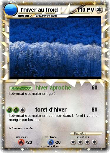 Pokemon l'hiver au froid