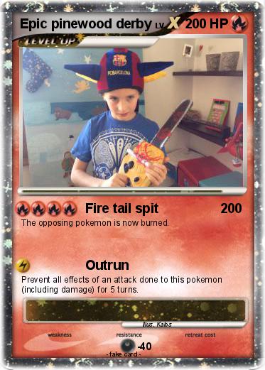 Pokemon Epic pinewood derby