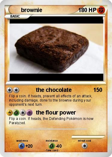 Pokemon brownie