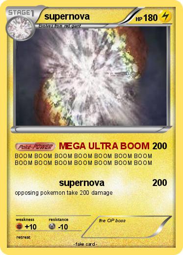 Pokemon supernova