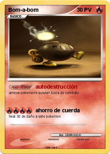 Pokemon Bom-a-bom