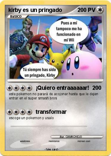 Pokemon kirby es un pringado