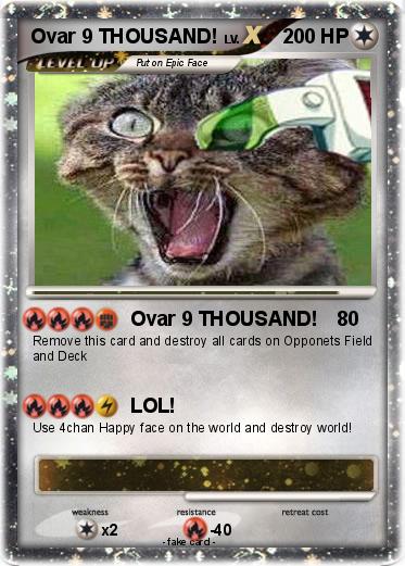 Pokemon Ovar 9 THOUSAND!
