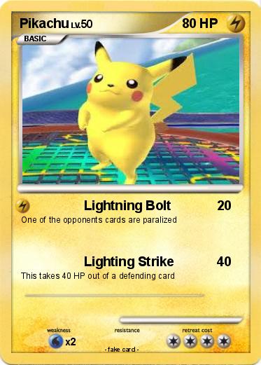 Pokemon Pikachu