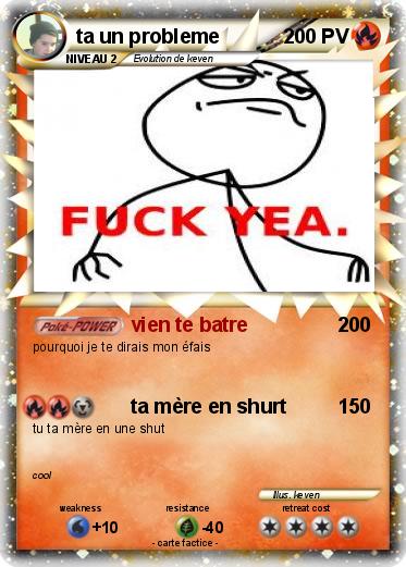 Pokemon ta un probleme