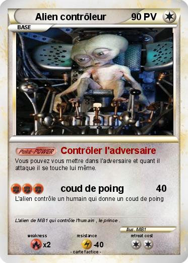 Pokemon Alien contrôleur
