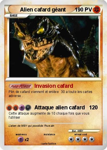 Pokemon Alien cafard géant