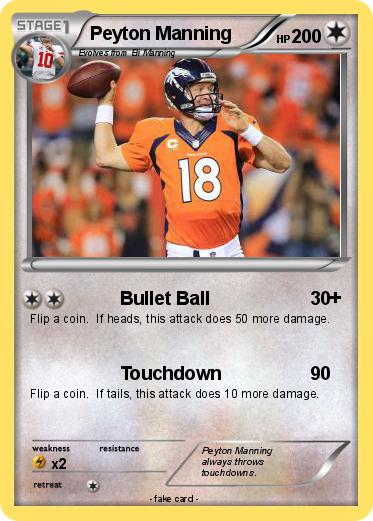 Pokemon Peyton Manning