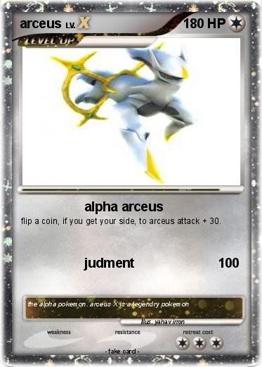 Pokemon arceus