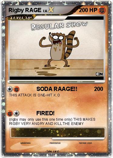 Pokemon Rigby RAGE