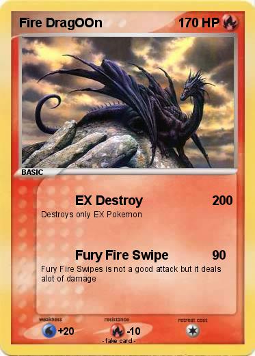 Pokemon Fire DragOOn