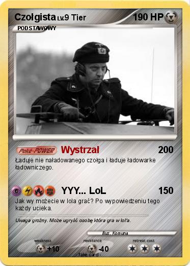 Pokemon Czołgista