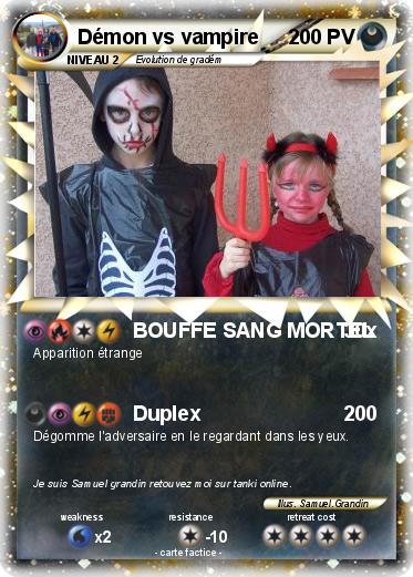 Pokemon Démon vs vampire
