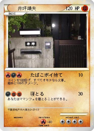 Pokemon 井坪靖夫