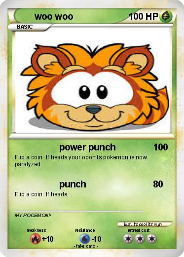 Pokemon woo woo