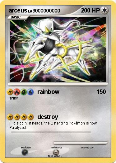Pokemon arceus