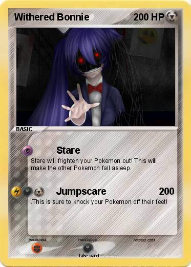 Pokemon Withered Bonnie