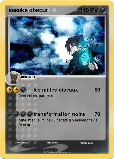 Pokemon sasuke obscur
