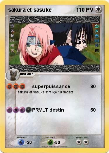 Pokemon sakura et sasuke