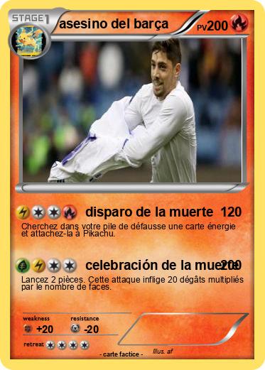 Pokemon asesino del barça