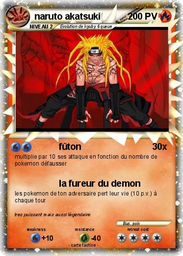 Pokemon naruto akatsuki