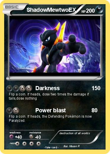 Pokemon ShadowMewtwoEX