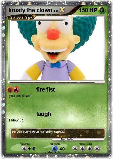 Pokemon krusty the clown