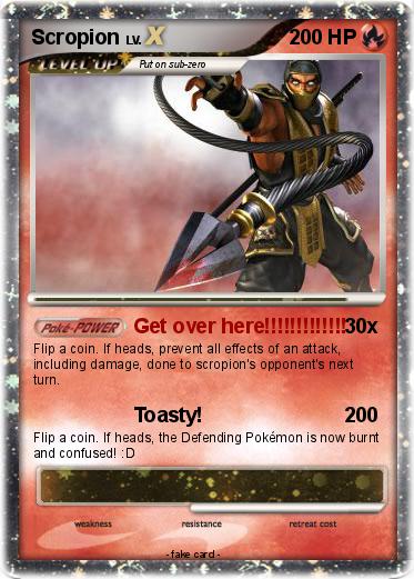 Pokemon Scropion