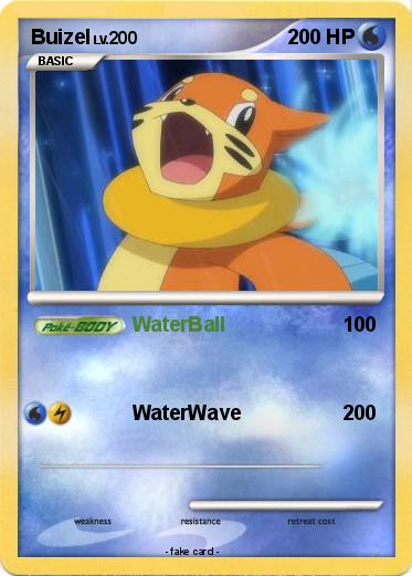 Pokemon Buizel