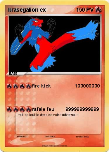 Pokemon brasegalion ex                                    