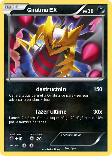 Pokemon Giratina EX