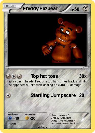 Pokemon Freddy Fazbear