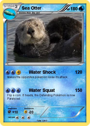 Pokemon Sea Otter
