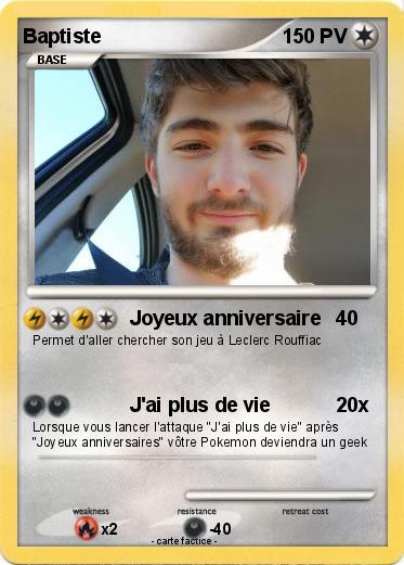 Pokemon Baptiste